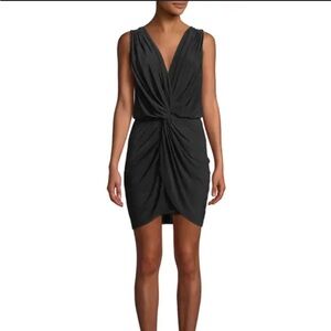 Misa Los Angeles Black Mini Dress (NWT)